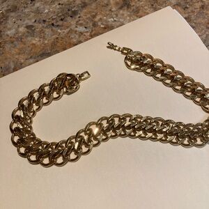 Chunky Gold Chain Bracelet
Napier 1980’s